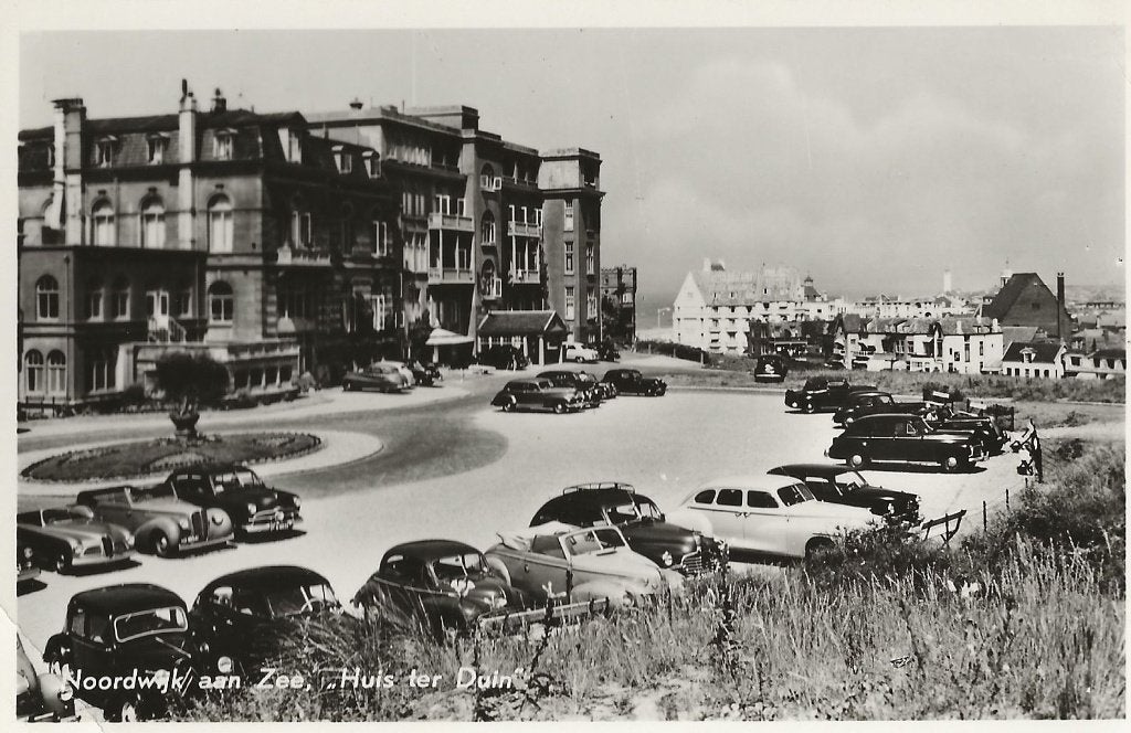 Noordwijk az - Huis ter Duin, Ophalen of Verzenden, 1940 tot 1960, Gelopen, Noord-Holland
