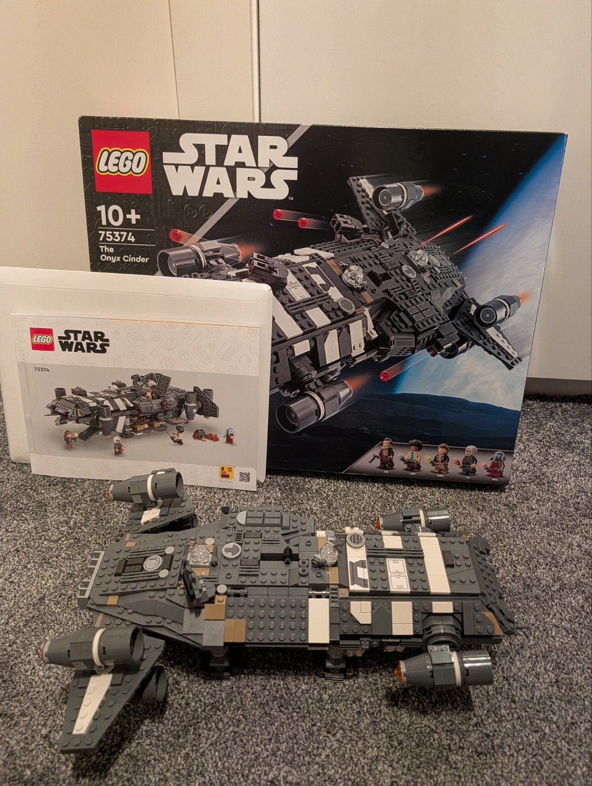 Lego star wars 75374 en 75219. zonder minifiguren, Ophalen of Verzenden, Complete set, Lego