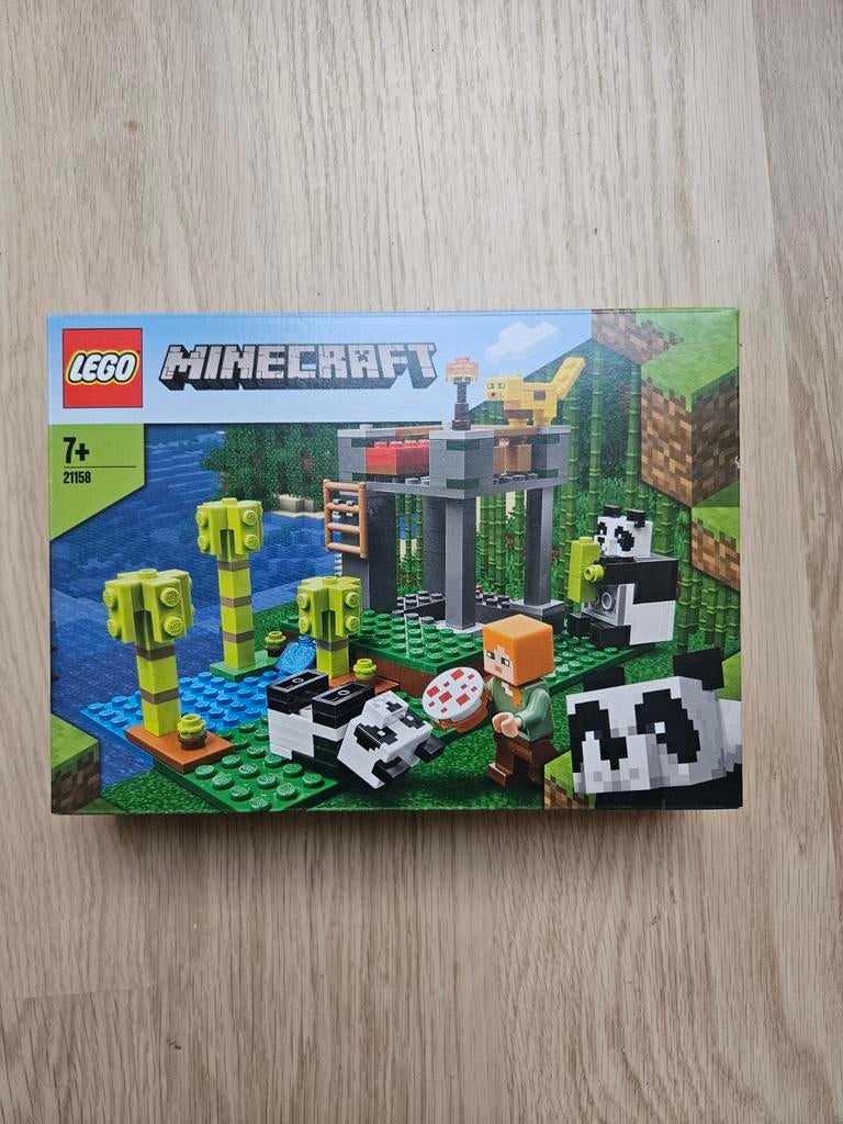 LEGO Minecraft De Panda Crèche (21158) Nieuw in doos, Minecraft, Lego, Nieuw, Ophalen of Verzenden