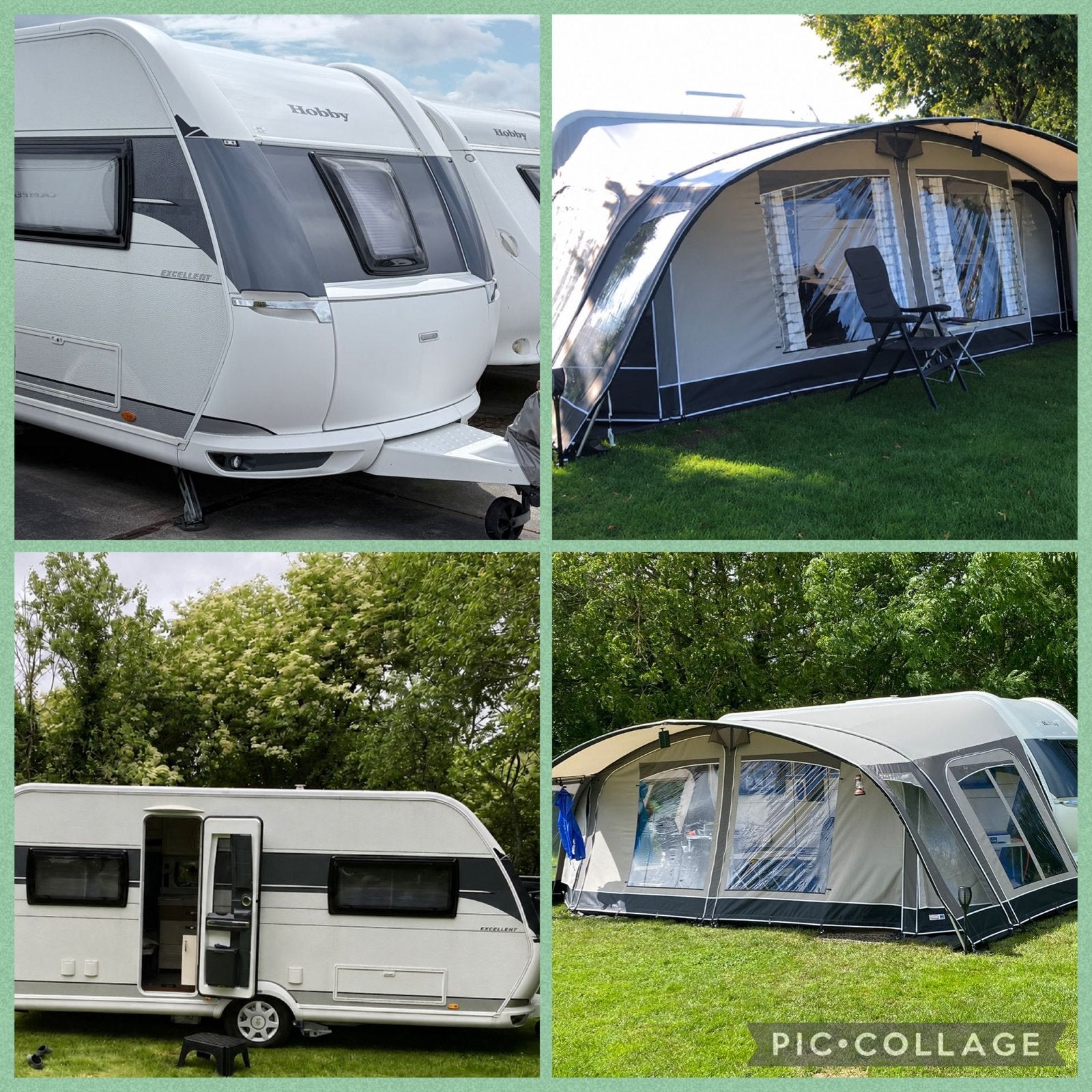 Hobby 495 UFE Excellent Edition 2021/2022 met voortent, Caravans en Kamperen, Rondzit, Hobby, Frans bed, Particulier
