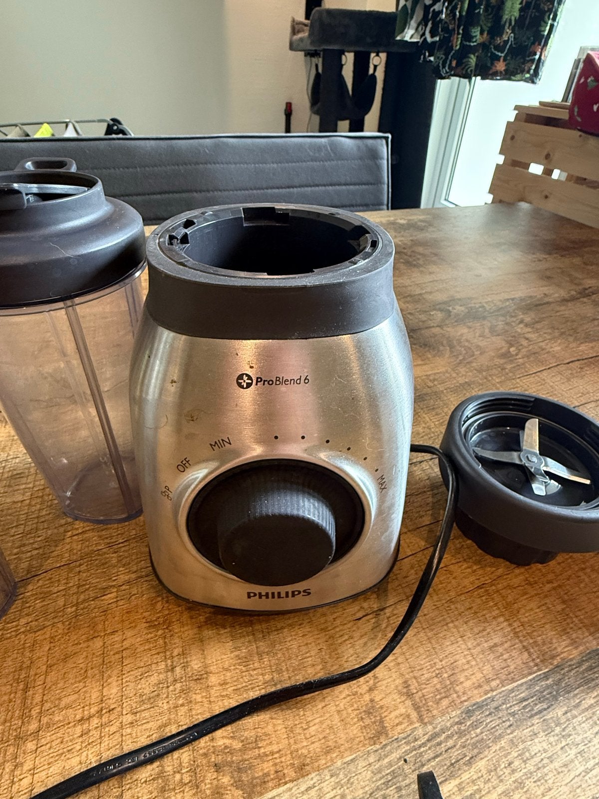 Philips ProBlend 6 Blender - Goede staat, Verzenden, Gebruikt, Blender