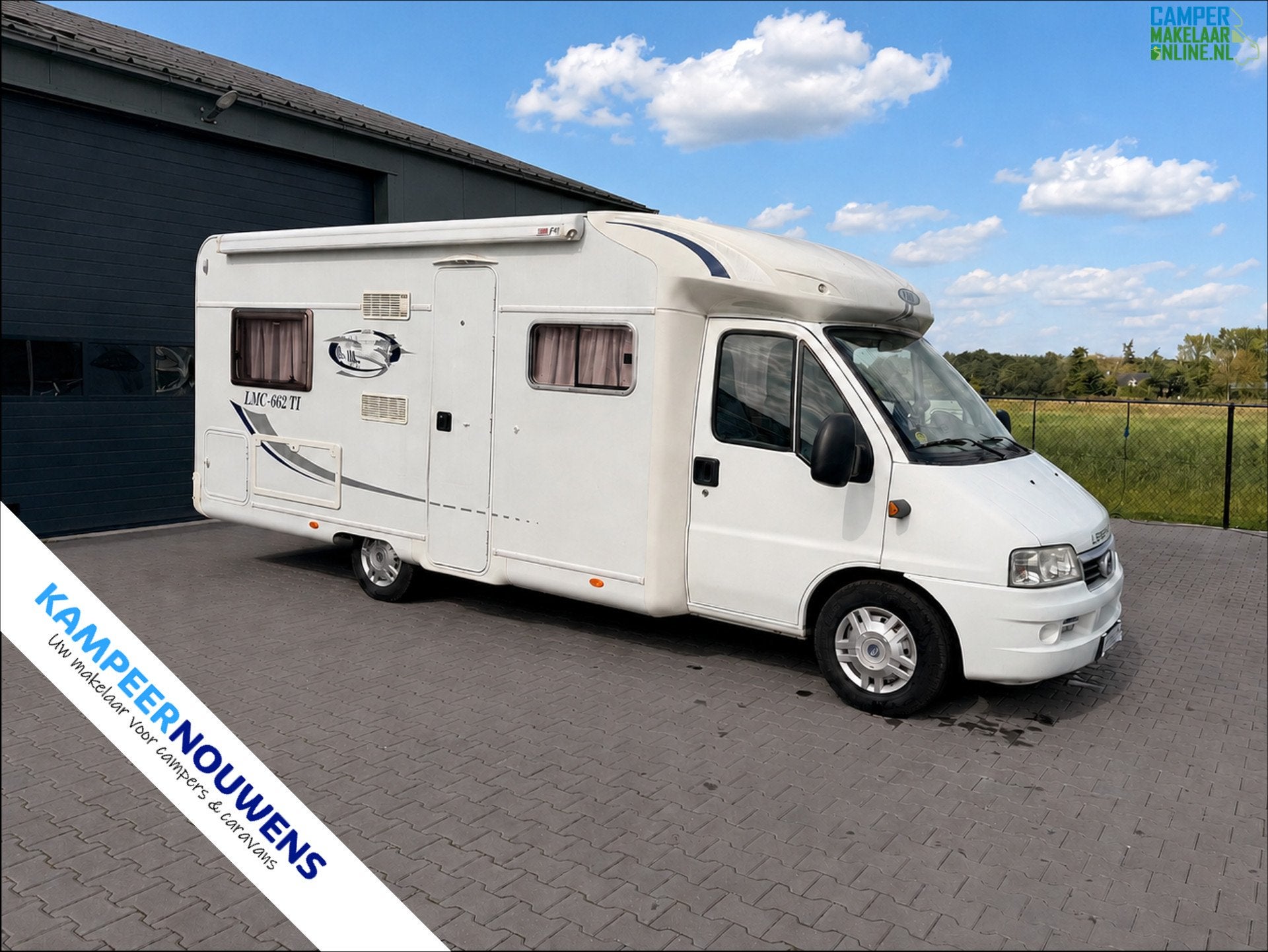 LMC Liberty 662 TI | Frans bed | Airco | Scherpe prijs!, Luifel, 6 tot 7 meter, Bedrijf, 6 tot 7 meter