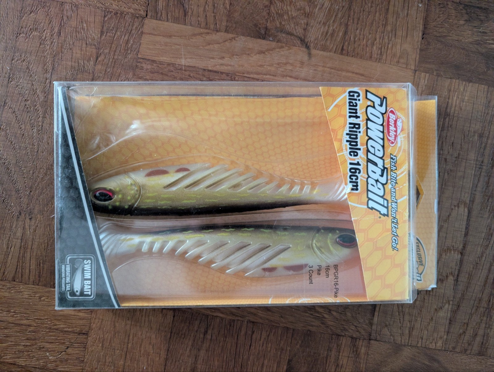 Berkley PowerBait Giant Ripple 16cm - Pike Swim Bait, Ophalen of Verzenden, Nieuw, Kunstaas