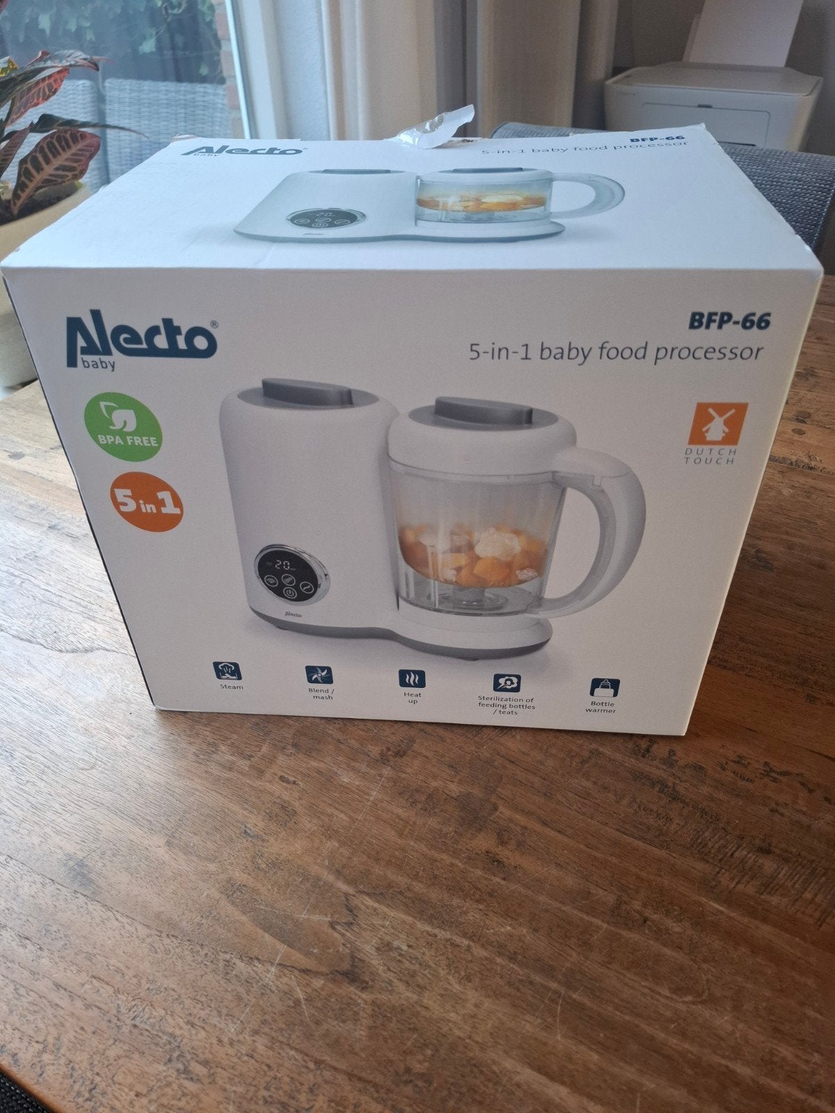 Alecto 5 in 1 foodprocessor, Verzenden, Gebruikt, Alecto