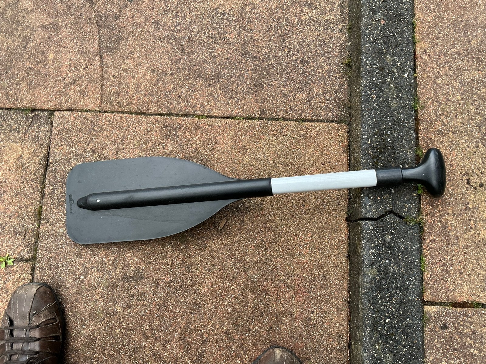 Uitschuifbare peddel 100-120 cm, Watersport en Boten, Ophalen of Verzenden, Gebruikt, Enkelbladige peddel