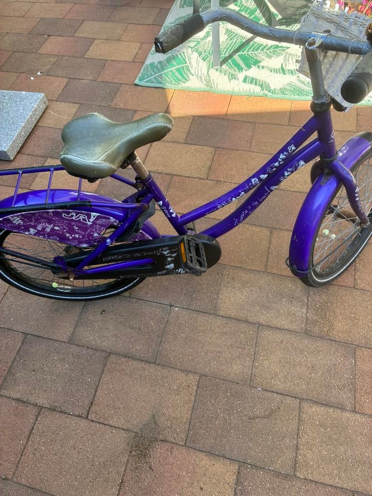 Kinderfietsje 18 inch TEAB !!, Fietsen en Brommers, Ophalen, Gebruikt, Terugtraprem, 18 inch