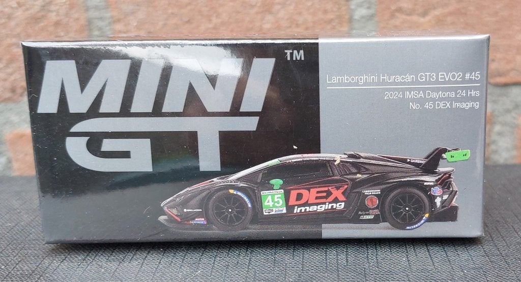 MINIGT Lamborghini Huracan GT3 EVO 2 #45 DEX IMAGING nr 1129, Auto, Oudenbosch, Nieuw, Ophalen of Verzenden