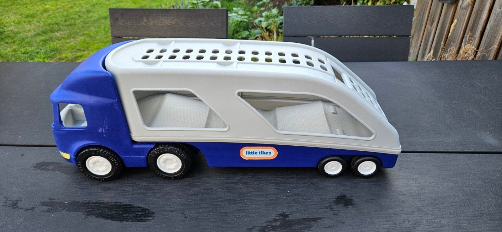 Little tikes vrachtwagen oplegger, Kinderen en Baby's, Speelgoed | Speelgoedvoertuigen, Ophalen, Gebruikt