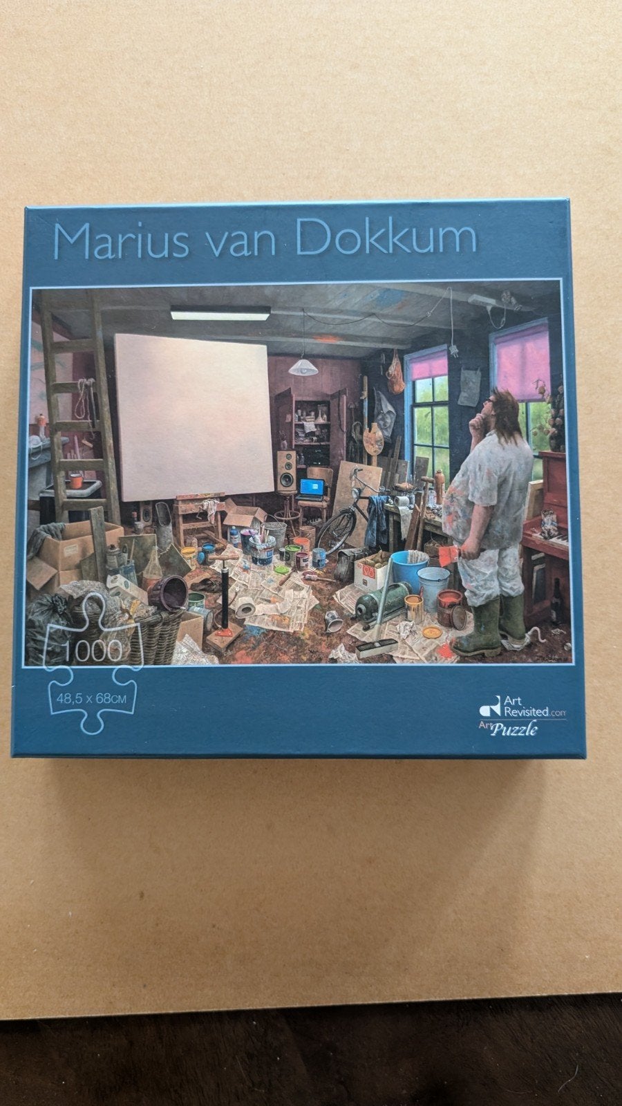 Marius van Dokkum puzzel, Hobby en Vrije tijd, Ophalen of Verzenden, 500 t/m 1500 stukjes, Zo goed als nieuw