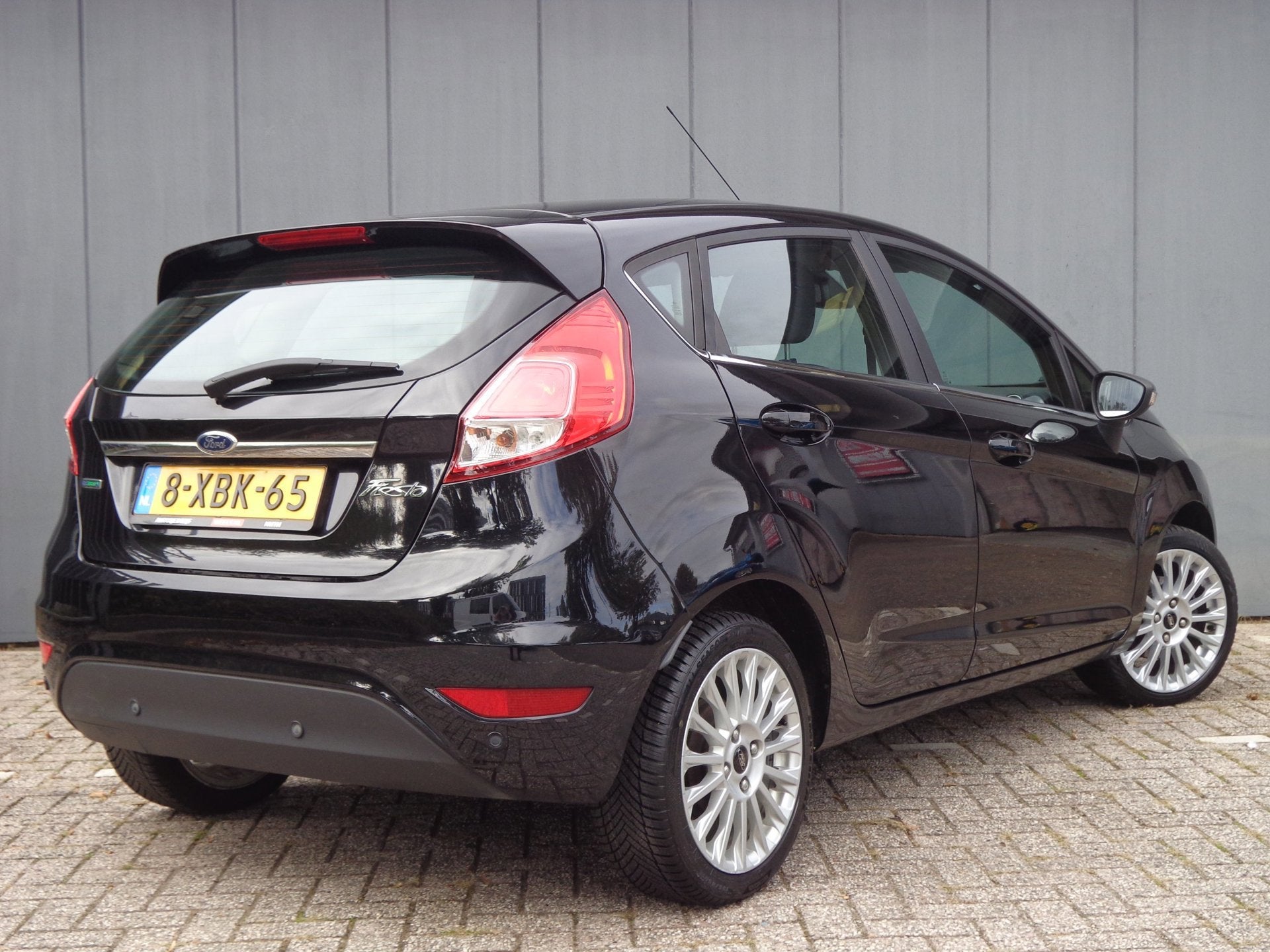 Ford Fiesta 1.0 EcoBoost Titanium Top Staat,1EigDealer Ondrh, Auto's, Voorwielaandrijving, 101 pk, Alcantara, Origineel Nederlands