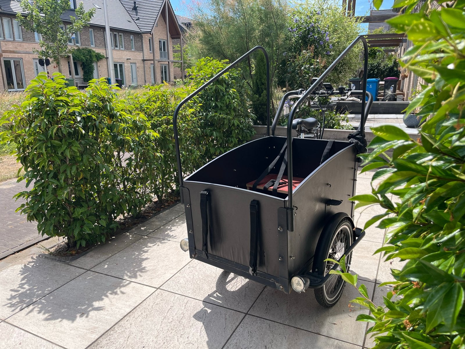 Troy elektrische bakfiets met 9 versnellingen, Ophalen of Verzenden, Gebruikt, 4 kinderen of meer