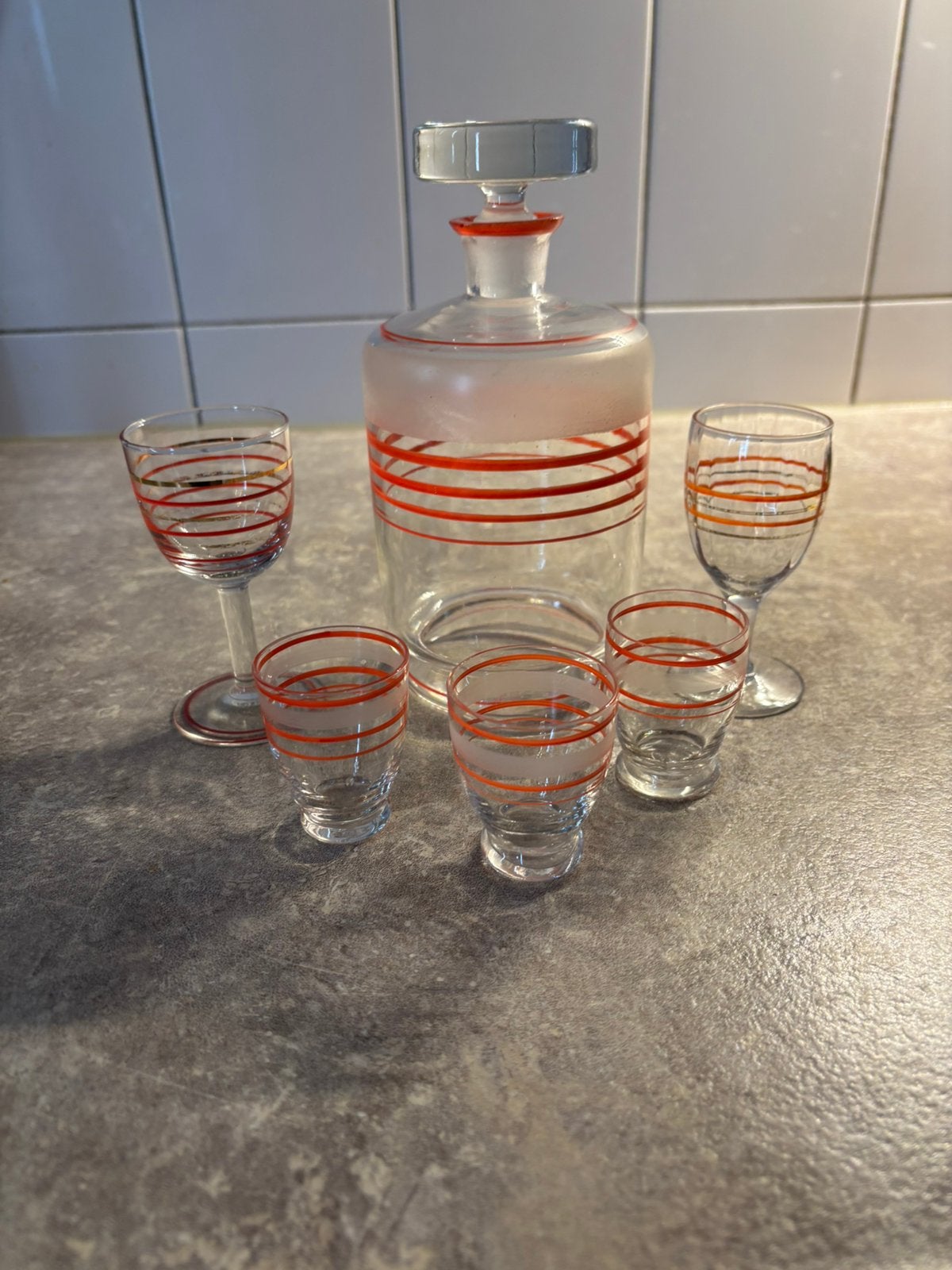 Vintige likeurset, Ophalen, Zo goed als nieuw, Overige typen