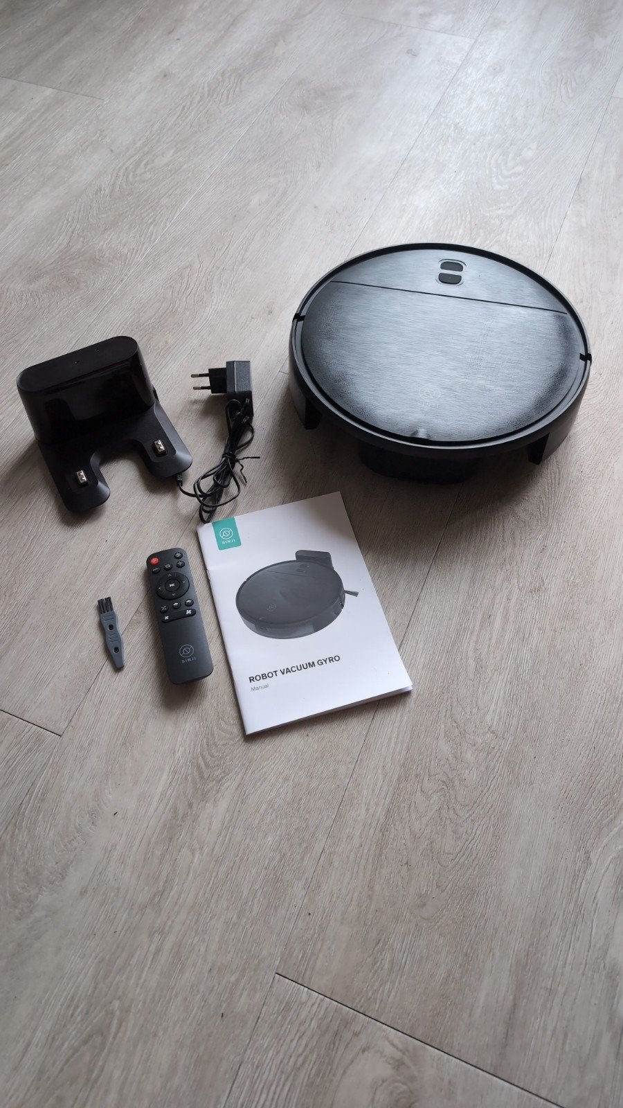 robotstofzuiger Sinji, Ophalen, Bedienbaar via app, Zo goed als nieuw, Robotstofzuiger