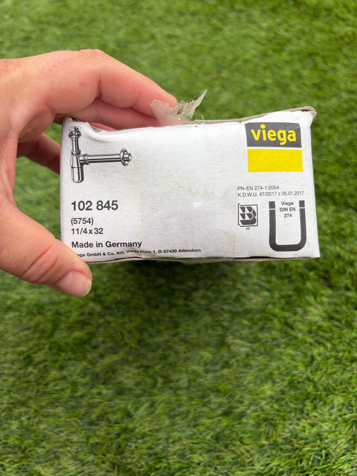 Viega Sifon Chroom 1 1/4x32 Nieuw in Doos, Doe-het-zelf en Verbouw, Sanitair, Ophalen of Verzenden, Nieuw, Chroom, Overige typen