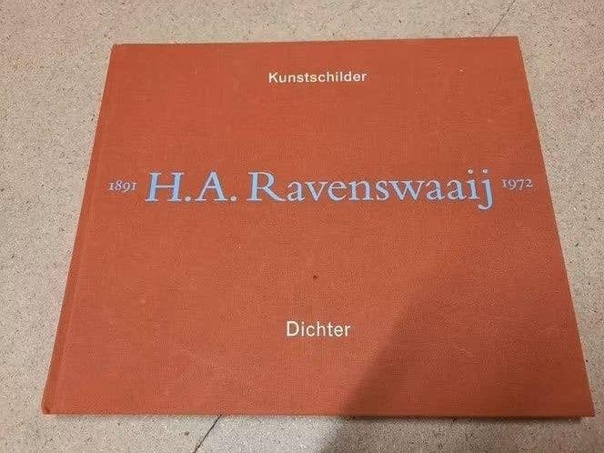 Boek over H.A. van Ravenswaaij, Boeken, Ophalen, Zo goed als nieuw, Schilder- en Tekenkunst, Margriet van Seumeren