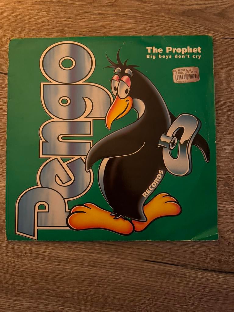 The Prophet - Big Boys Don’t Cry 12”, Overige genres, Ophalen of Verzenden, Zo goed als nieuw, Inclusief binnenhoes