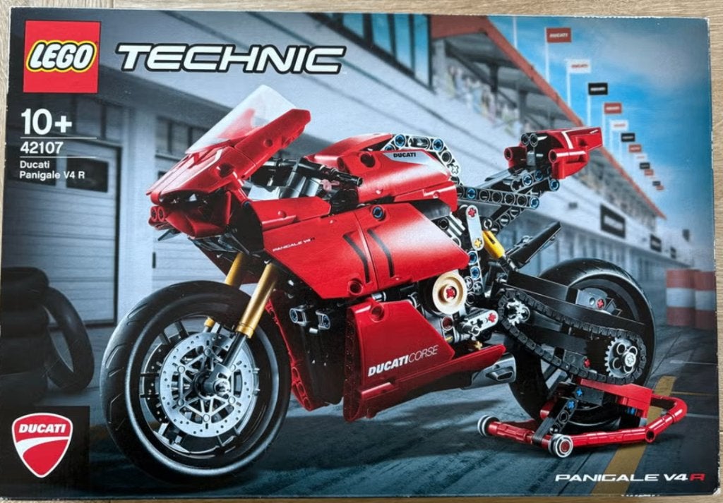 LEGO 42107 Technic Ducati Panigale V4 R, Kinderen en Baby's, Speelgoed | Duplo en Lego, Compleet, Lego, Ophalen of Verzenden, Zo goed als nieuw