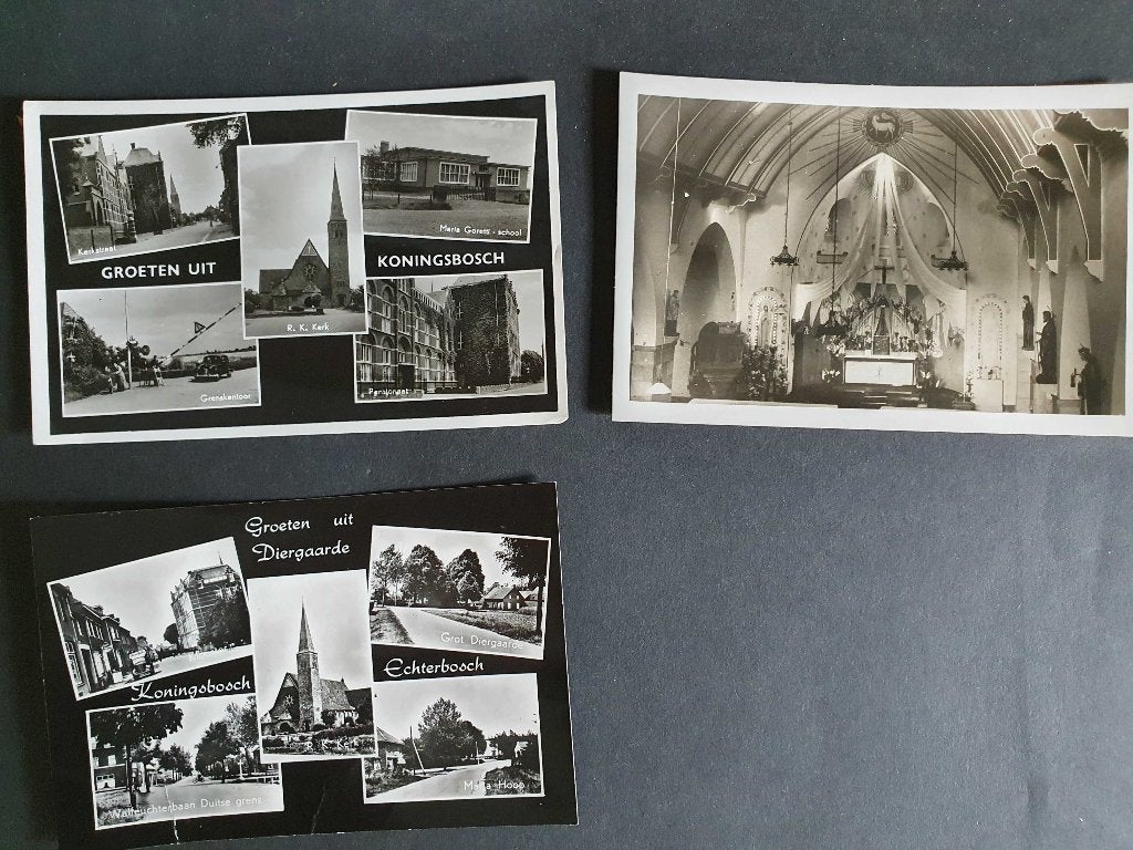 Ansicht collectie KONINGSBOSCH (3x), Ophalen of Verzenden, Voor 1920, Limburg