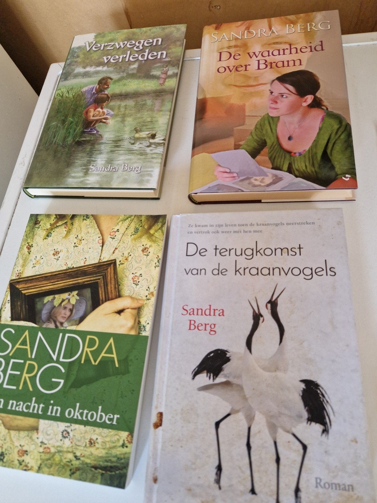 4 romans van Sandra Berg, Ophalen of Verzenden, Gelezen, Sandra Berg, Nederland