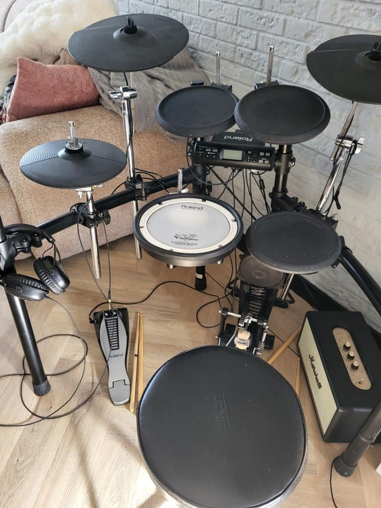 Roland TD-4 Elektronisch Drumstel, Muziek en Instrumenten, Drumstellen en Slagwerk, Ophalen, Zo goed als nieuw, Roland, Elektronisch