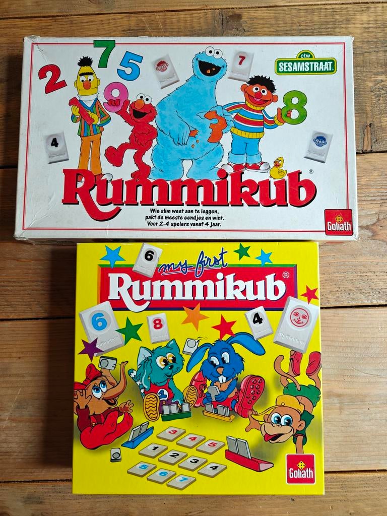 2 X Rummikub junior., Ophalen of Verzenden, Goliath., Goliath., Goliath.