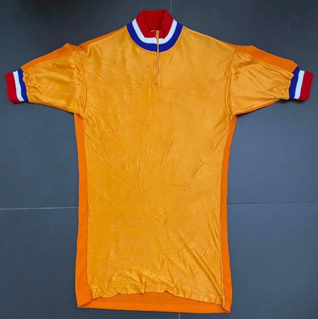 Wielertrui/wielershirt MARTIN VENIX 1982 + NK boordjes, Ophalen of Verzenden, Overige typen