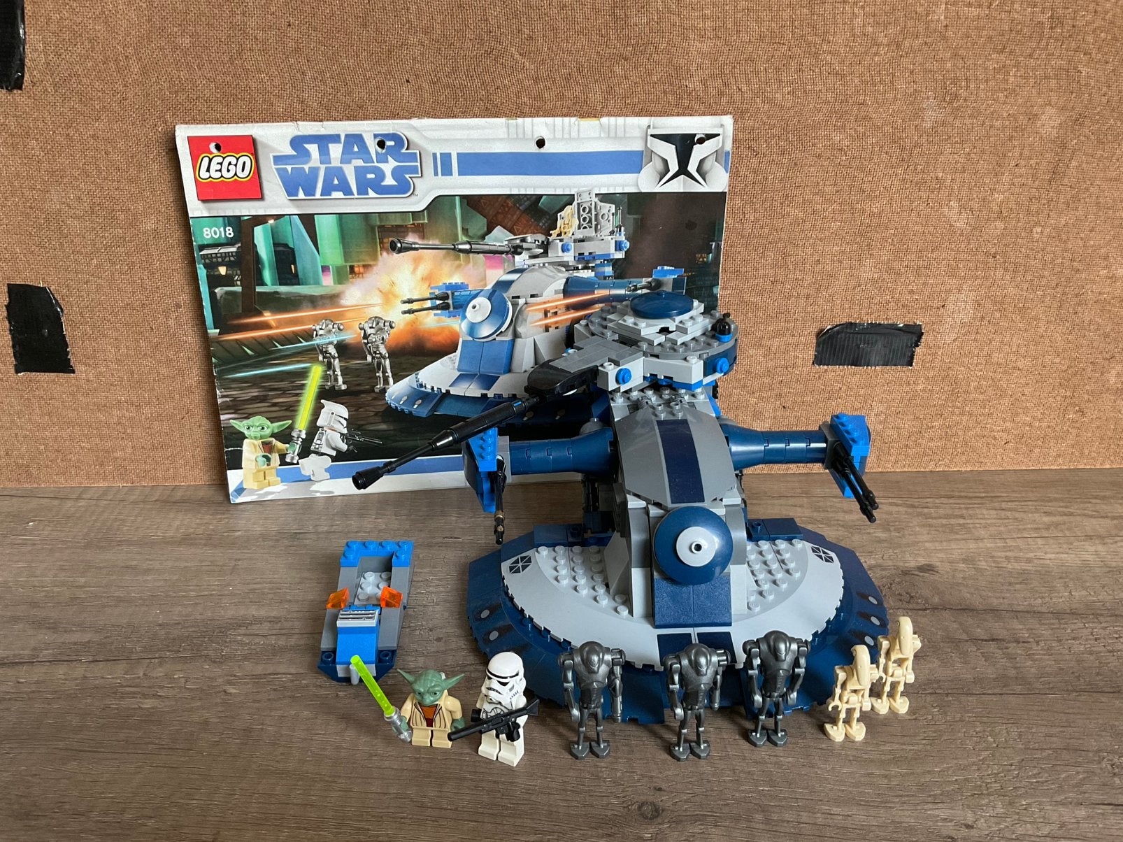 Lego 8018 armored assault tank, Ophalen of Verzenden, Zo goed als nieuw