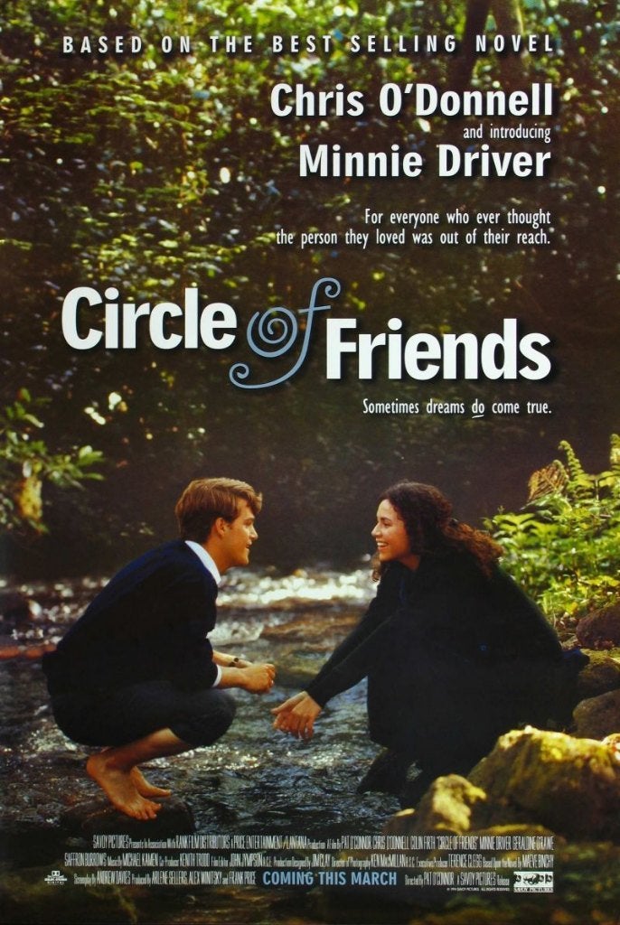Circle Of Friends (1995) DVD Minnie Driver Chris O'Donnell, Alle leeftijden, Drama, Ophalen of Verzenden, Zo goed als nieuw