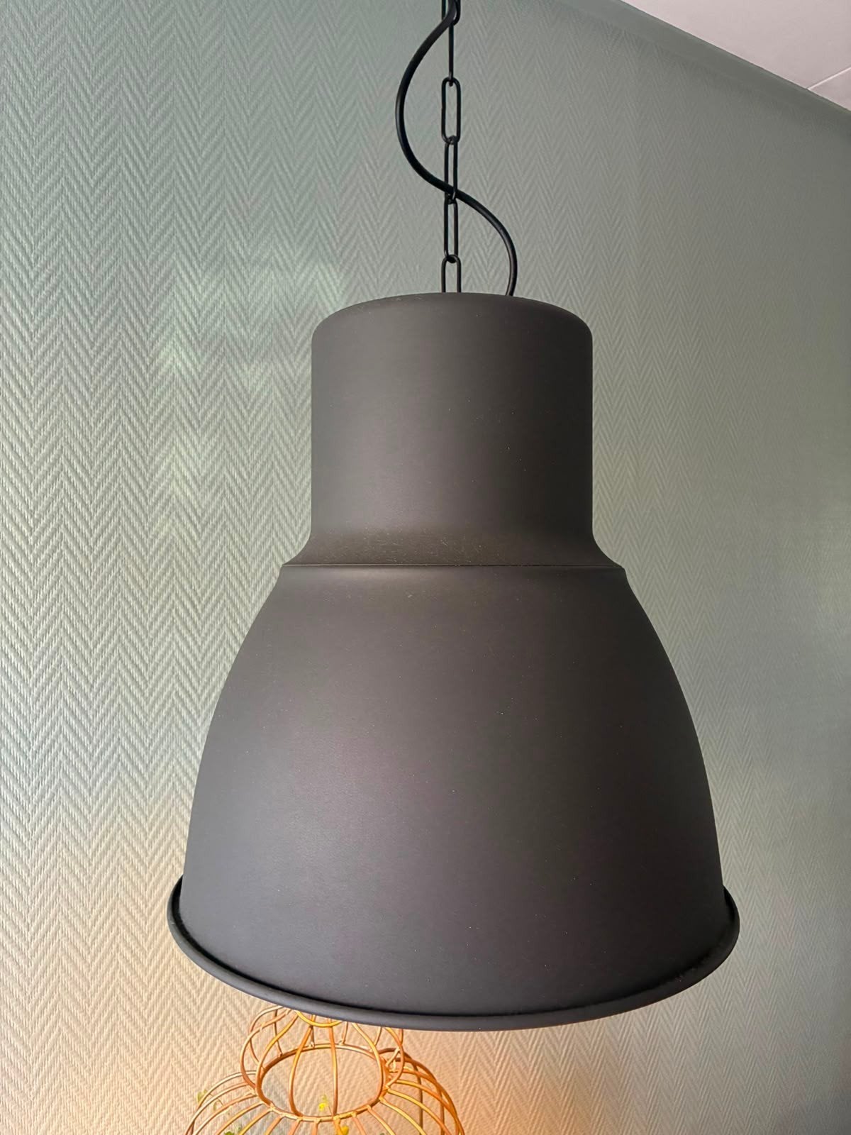 2 industriële hanglampen van de ikea, Ophalen