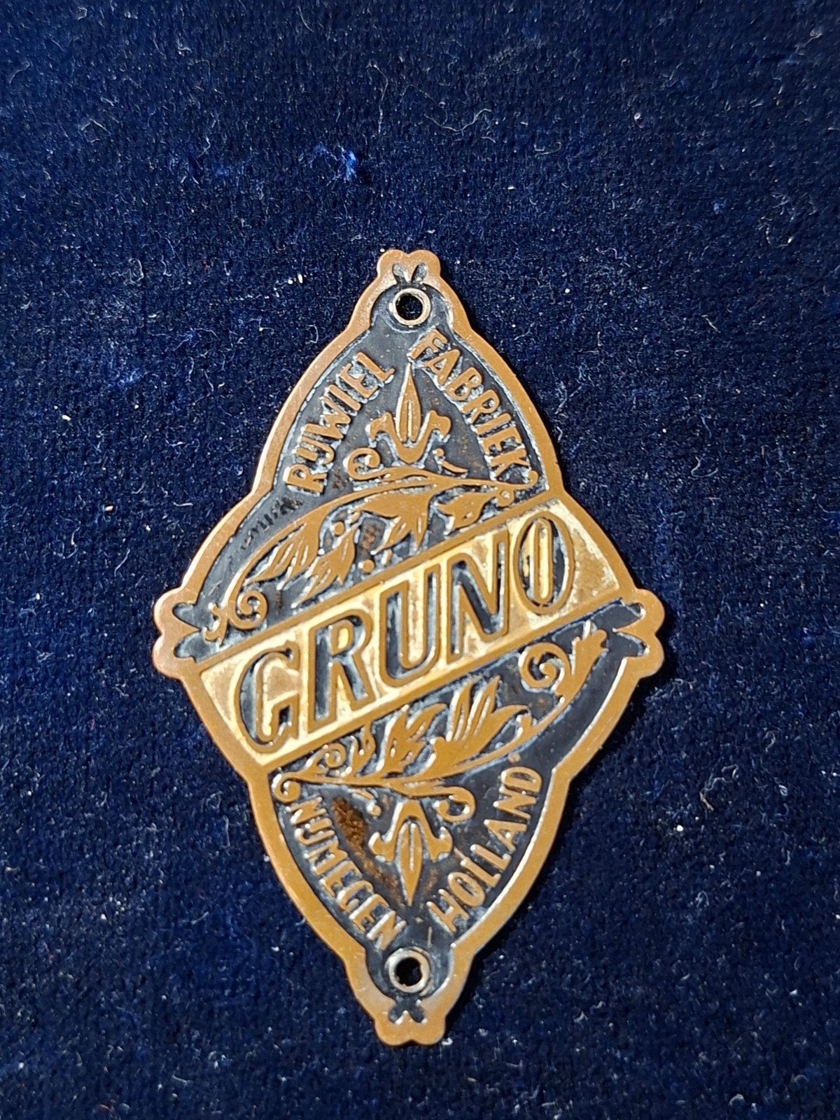 RIJWIEL FABRIEK GRUNO NIJMEGEN, Ophalen of Verzenden, Gebruikt
