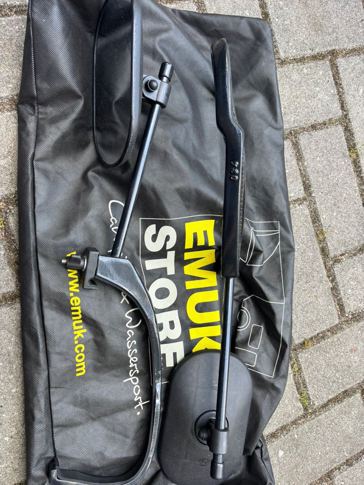 EMUK caravan spiegels BMW E84 X1 in draagtas, Ophalen of Verzenden, Gebruikt