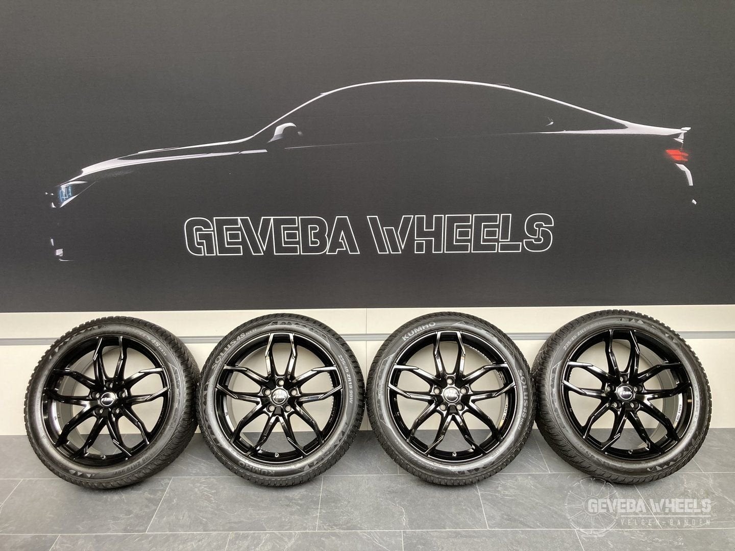 19” Mazda CX30 velgen + allseason banden 5x114.3 TPMS Rial, Auto-onderdelen, Banden en Velgen, 19 inch, Gebruikt, -, -