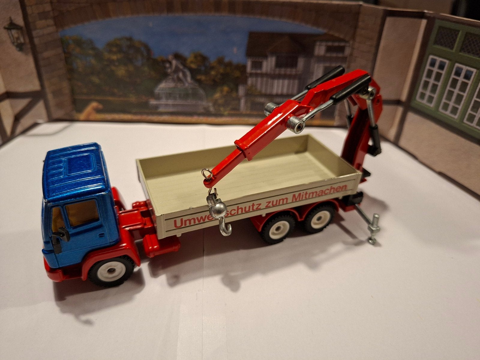 Siku Mercedes kraanwagen - Modelauto, Ophalen of Verzenden, Gebruikt