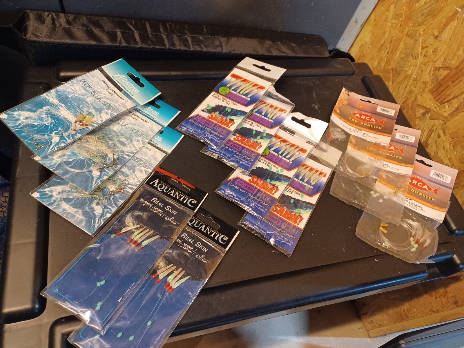 12x nieuwe Haring onderlijnen, Watersport en Boten, Hengelsport | Zeevissen, Ophalen of Verzenden