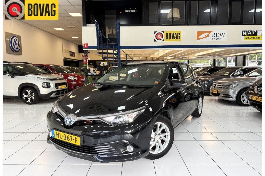 Toyota Auris 1.8 Hybrid Asp Bovag Garantie Automaat, 28 km/l, Gebruikt, Euro 6, 4 cilinders