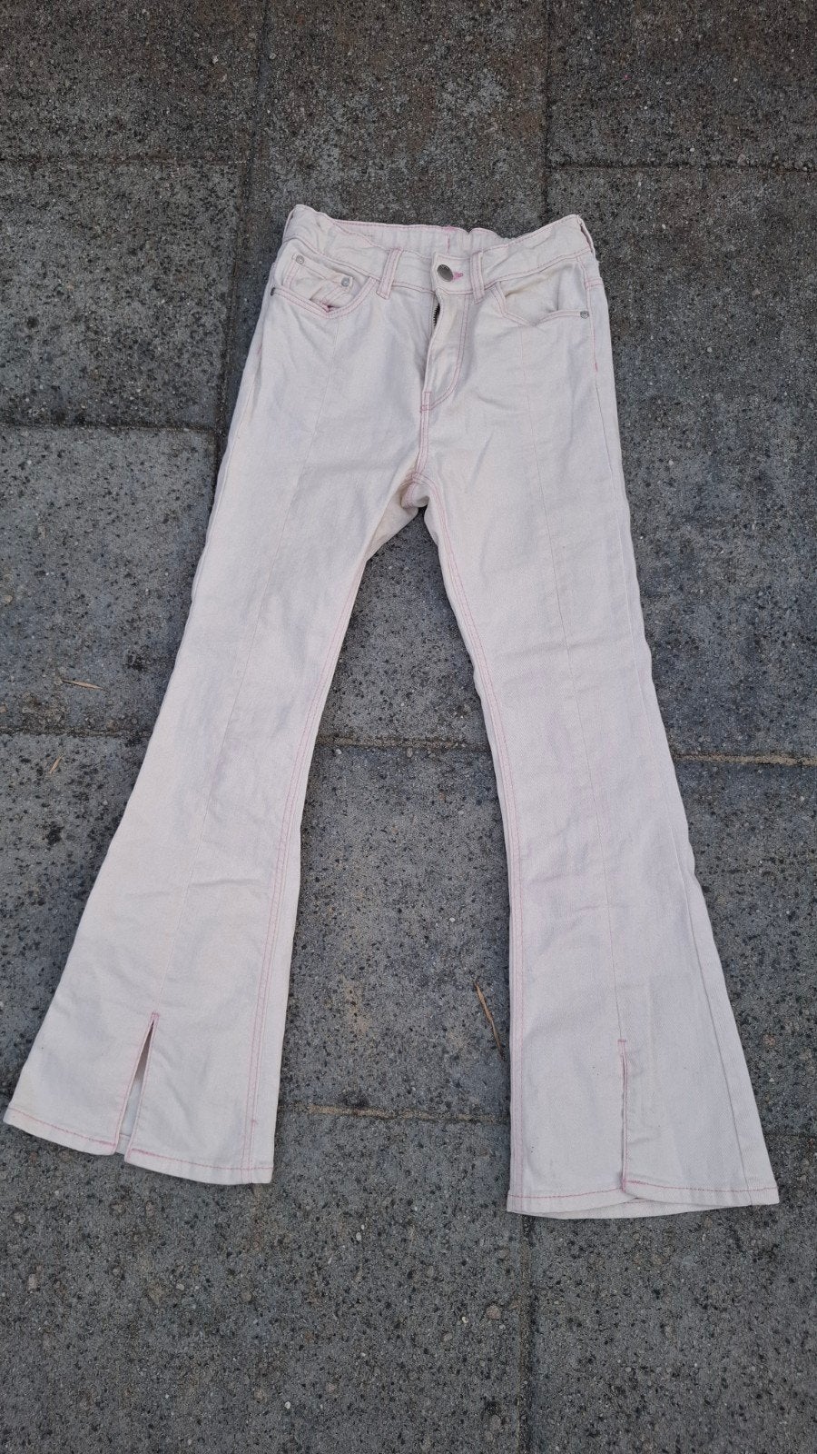 Hema flared broek maat 140 voor meisjes, Broek, Gebruikt, Meisje, Ophalen of Verzenden