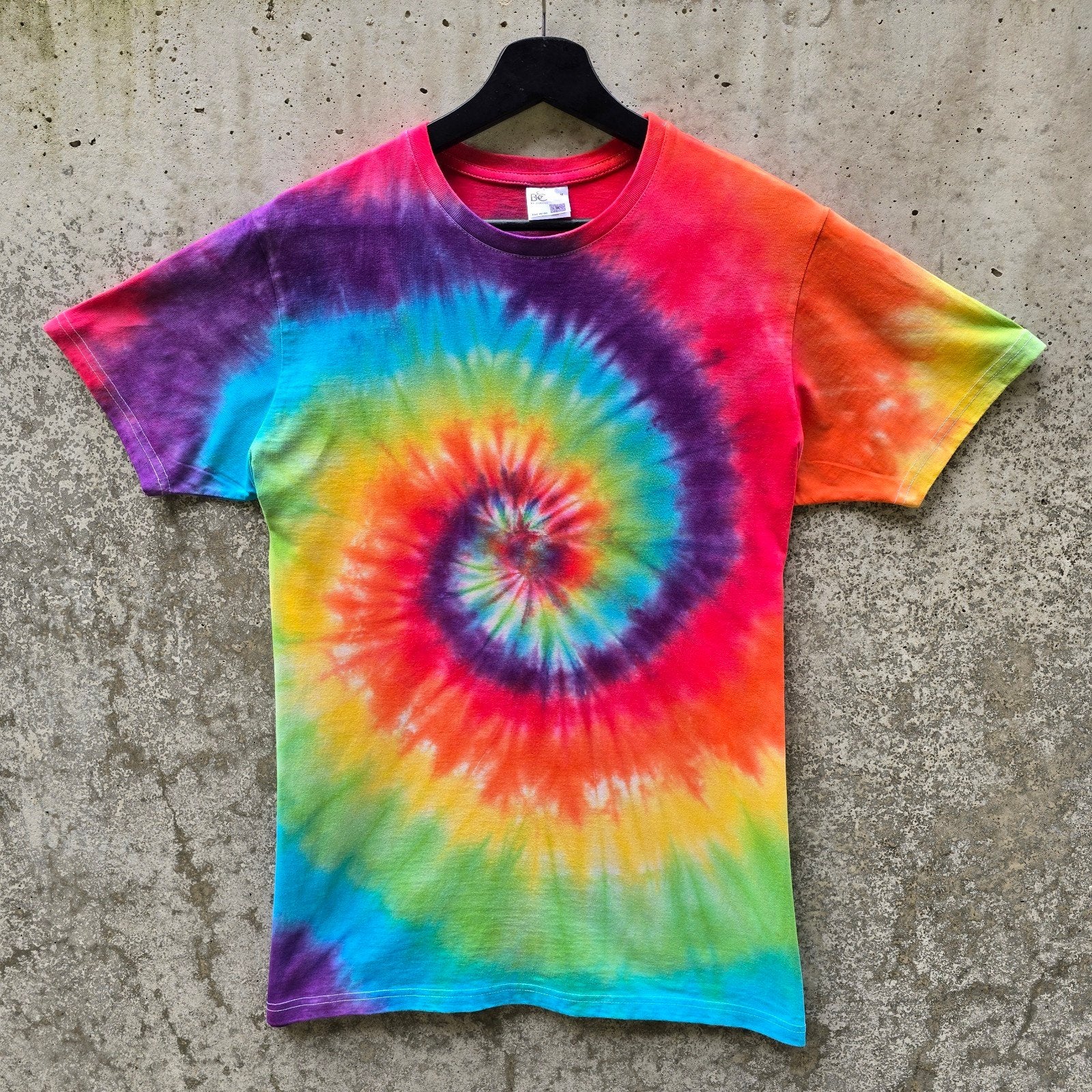 Regenboog spiral tie dye zomer t-shirt unisex maat M, Kleding | Dames, Maat 38/40 (M), Overige kleuren, Nieuw, Ophalen of Verzenden