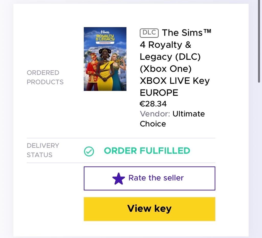The Sims 4 Royalty & Legacy DLC - Xbox Digitale Code, 1 speler, Nieuw, Ophalen of Verzenden, Vanaf 12 jaar