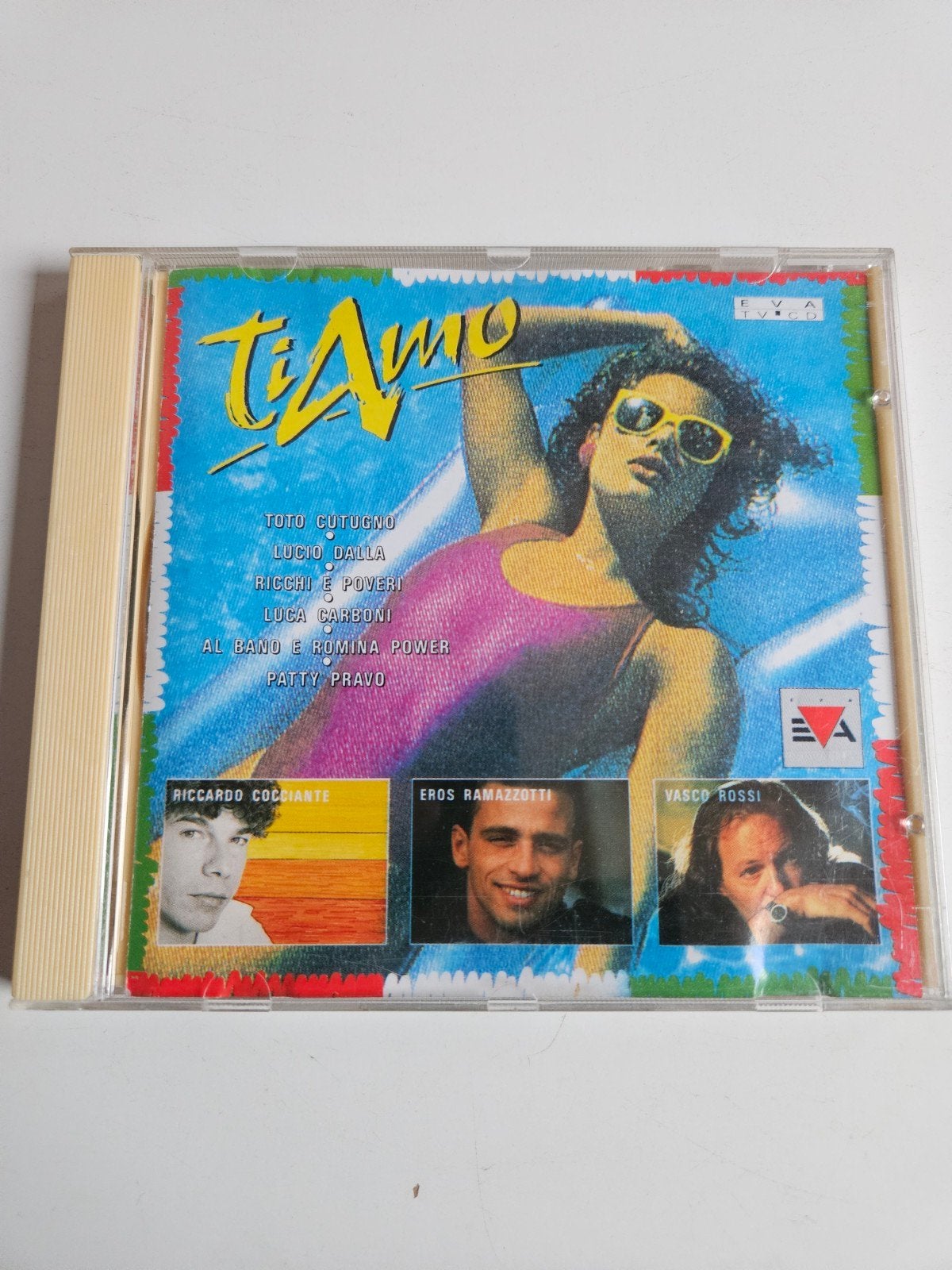 Ti Amo - Italiaanse Pop CD met diverse artiesten, Cd's en Dvd's, Ophalen of Verzenden, Zo goed als nieuw, Pop, Verzamelalbum