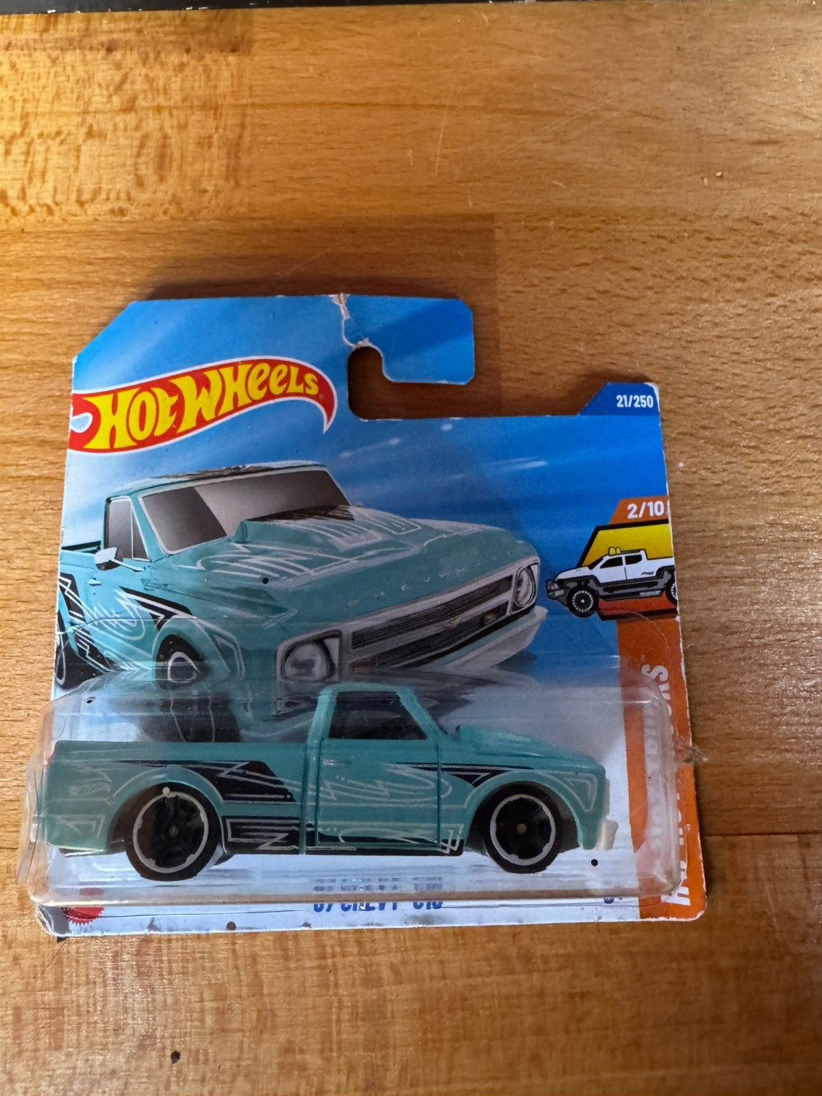 Hotwheels Chevy C10, Ophalen of Verzenden, Zo goed als nieuw, Auto