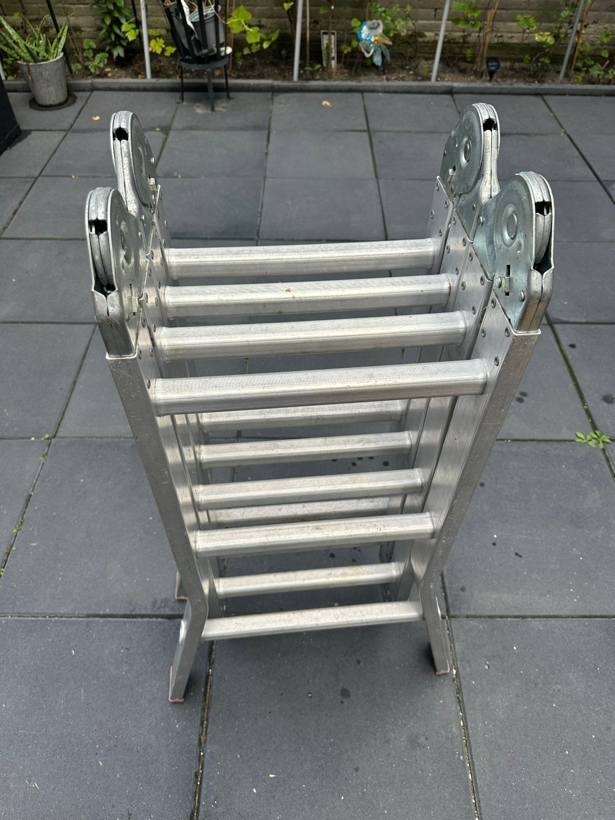 Altrex Varitrex 4x3 Opvouwbare Ladder - Goede Staat, Ophalen, Gebruikt, Ladder, Opvouwbaar of Inschuifbaar