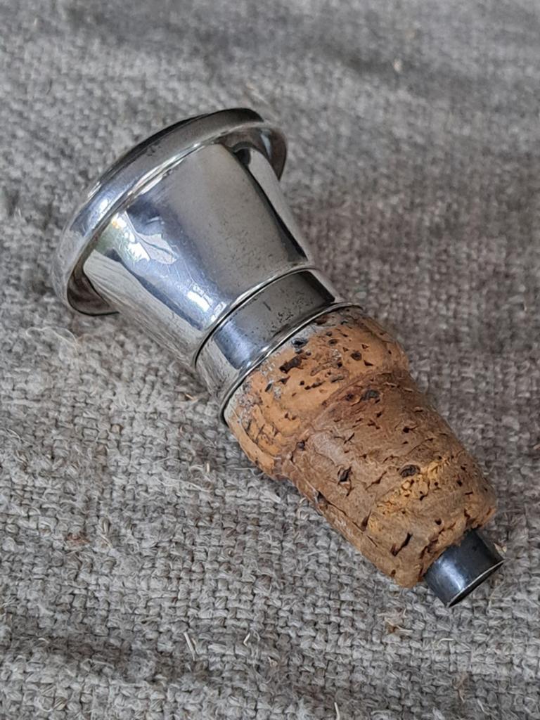 Zilveren Schenkkurk, Antiek en Kunst, Ophalen of Verzenden