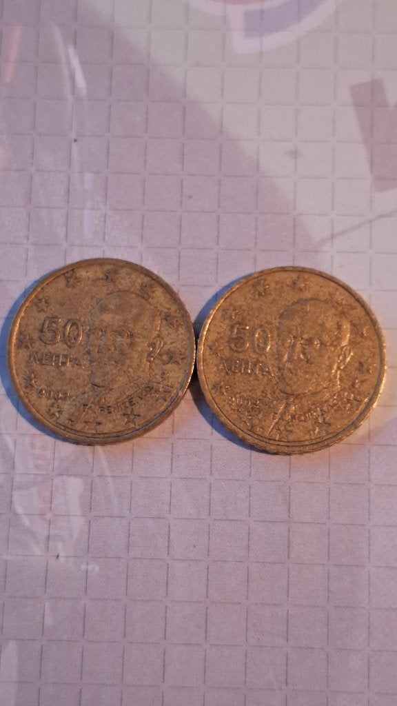 EURO MUNTEN, Postzegels en Munten, Munten | Europa | Euromunten, Ophalen of Verzenden, Griekenland, 50 cent, Losse munt