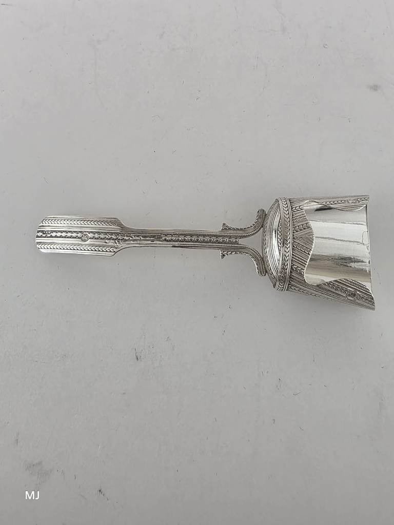 Zilveren theeschep                                       Z72, Antiek en Kunst, Ophalen of Verzenden, Zilver