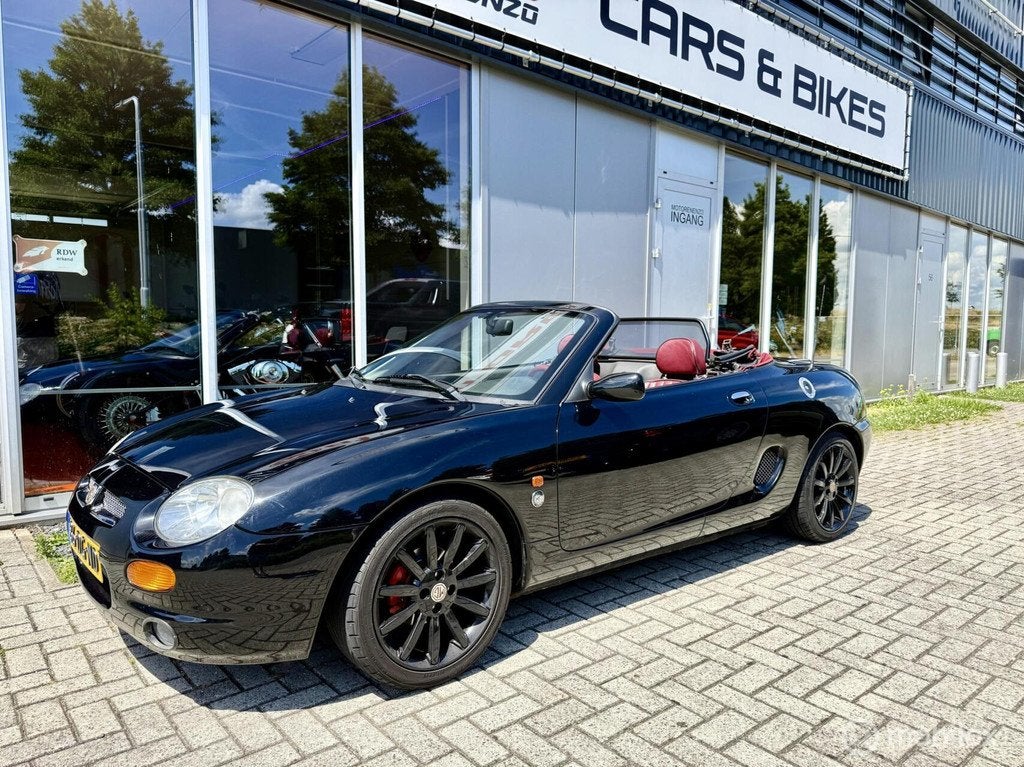 MG F 1.8i "75" ANNIVERSARY LIMITED nr 139/2000 oxblood leder, Auto's, MG, Euro 2, Achterwielaandrijving, Gebruikt, 4 cilinders