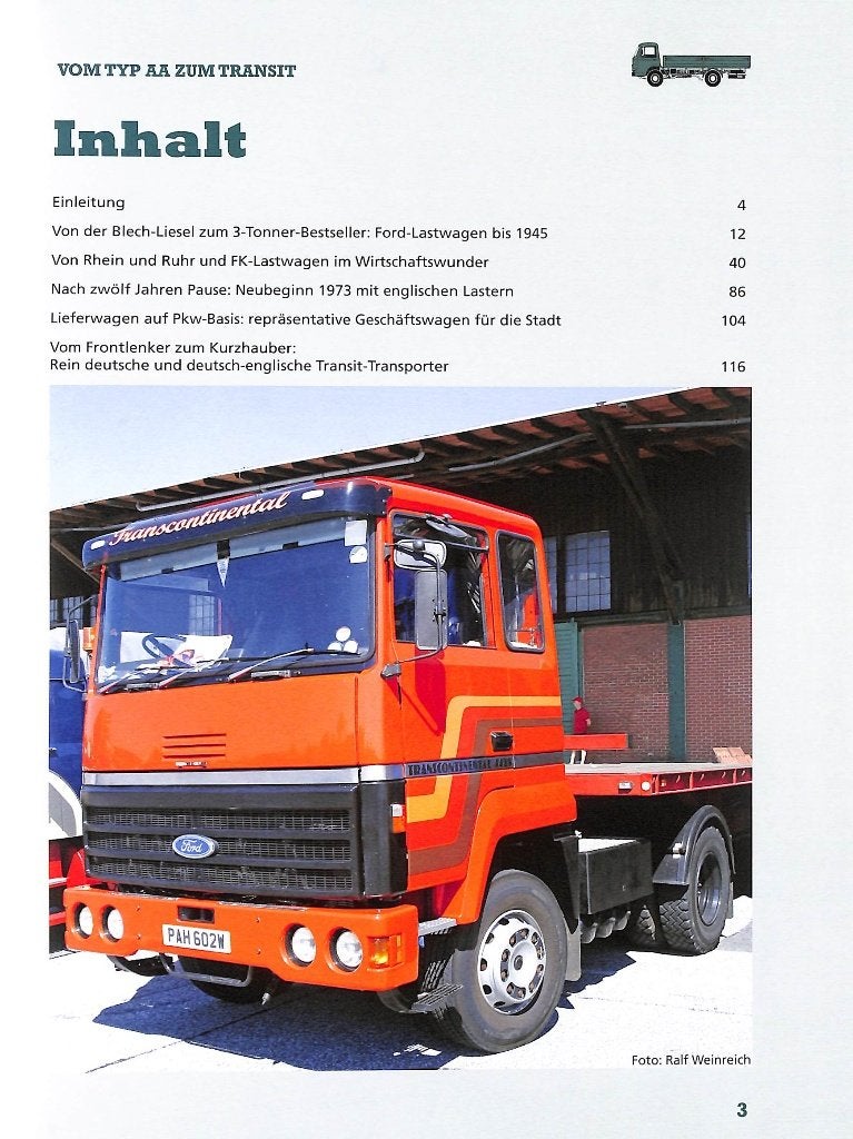 Ford LKW - Vom Typ AA zum Transit 1928-1986, Verzenden, Nieuw, Alexand F. Storz, Vrachtwagen