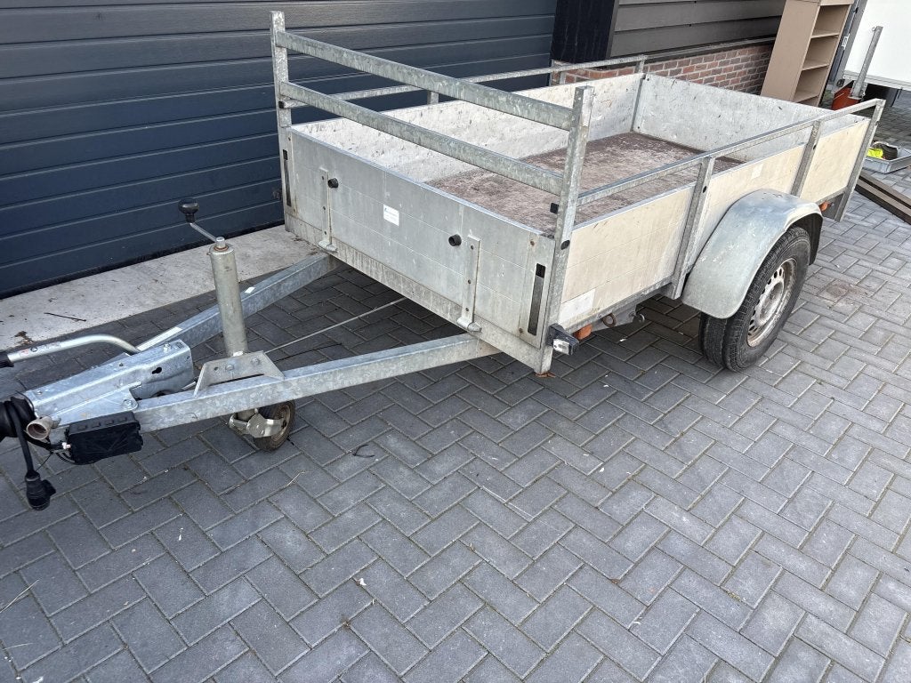 Anssems bsx aanhanger aanhangwagen enkelasser bakwagen 1300, Gebruikt