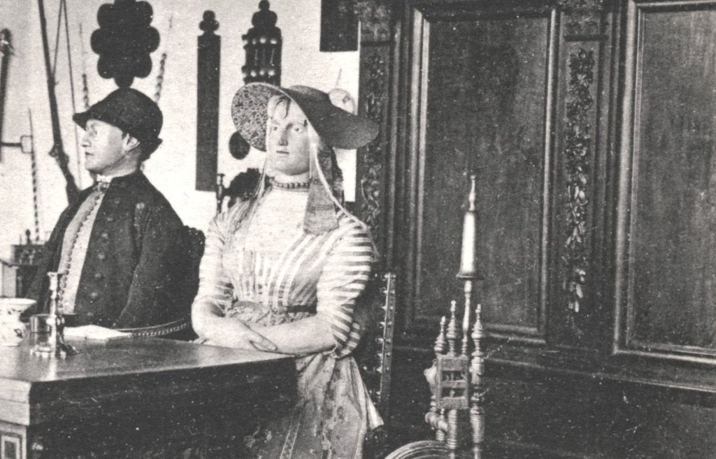 700355 Middelburg WALCHERSCHE BOERENKAMER Z Nette oude kaart, Ophalen of Verzenden, Voor 1920, Ongelopen, Zeeland