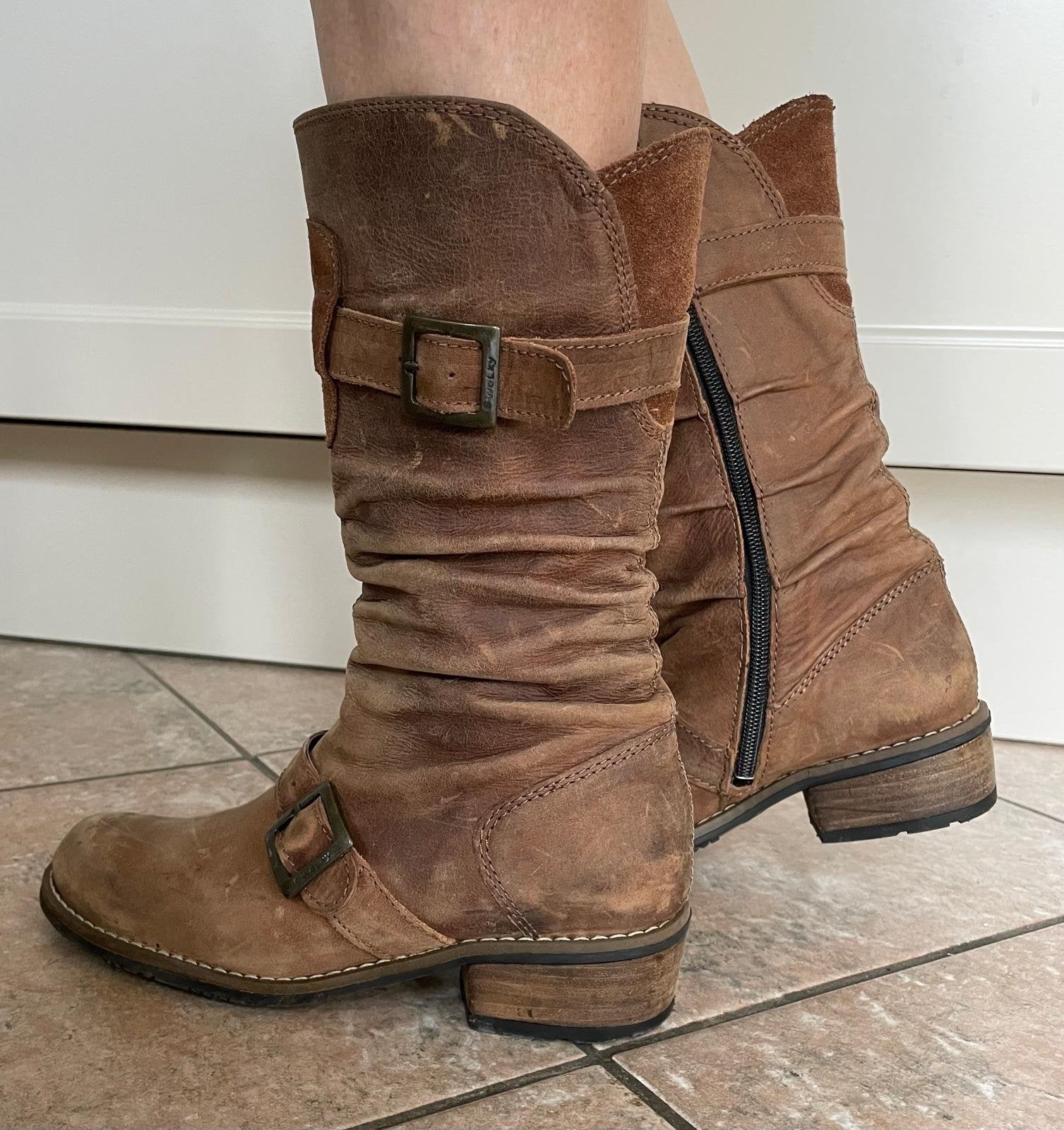 Wolky cowboylaarzen maat 37 met verwisselbaar voetbed, Kleding | Dames, Schoenen, Bruin, Lage of Enkellaarzen, Ophalen of Verzenden