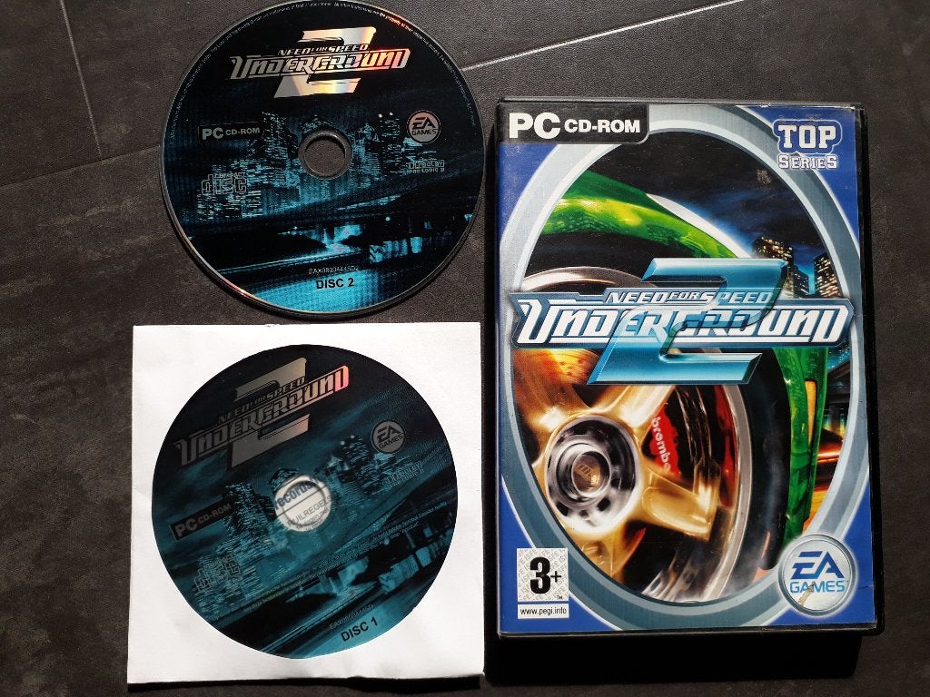 PC Game - Need for Speed Underground 2, 1 speler, Racen en Vliegen, Ophalen of Verzenden, Zo goed als nieuw